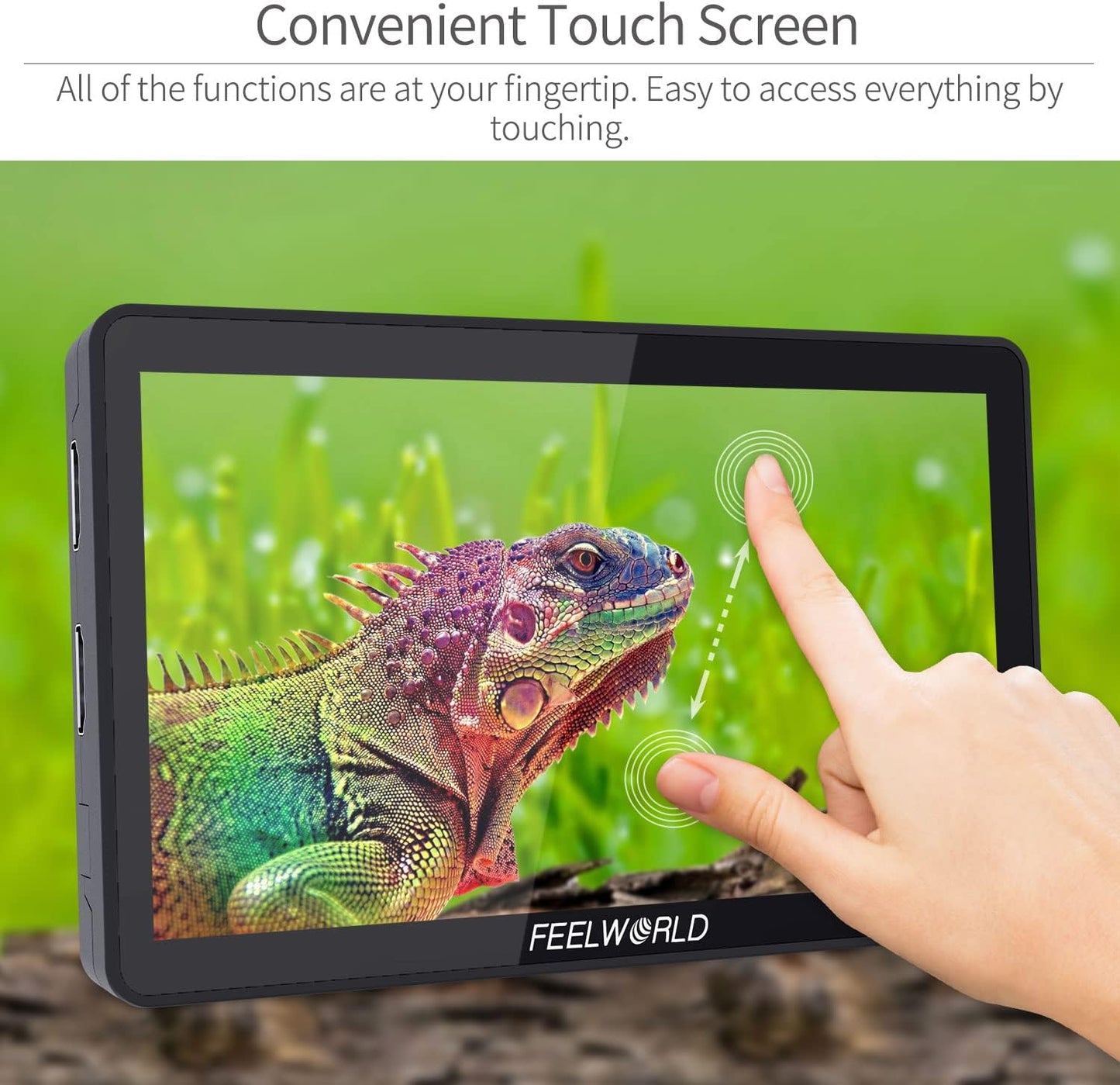 FEELWORLD F6 Plus-US 6" DSLR Camera Field Touch Monitor