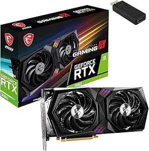 MSI GeForce RTX 3060 Gaming X 12GB Graphics Card — main product image