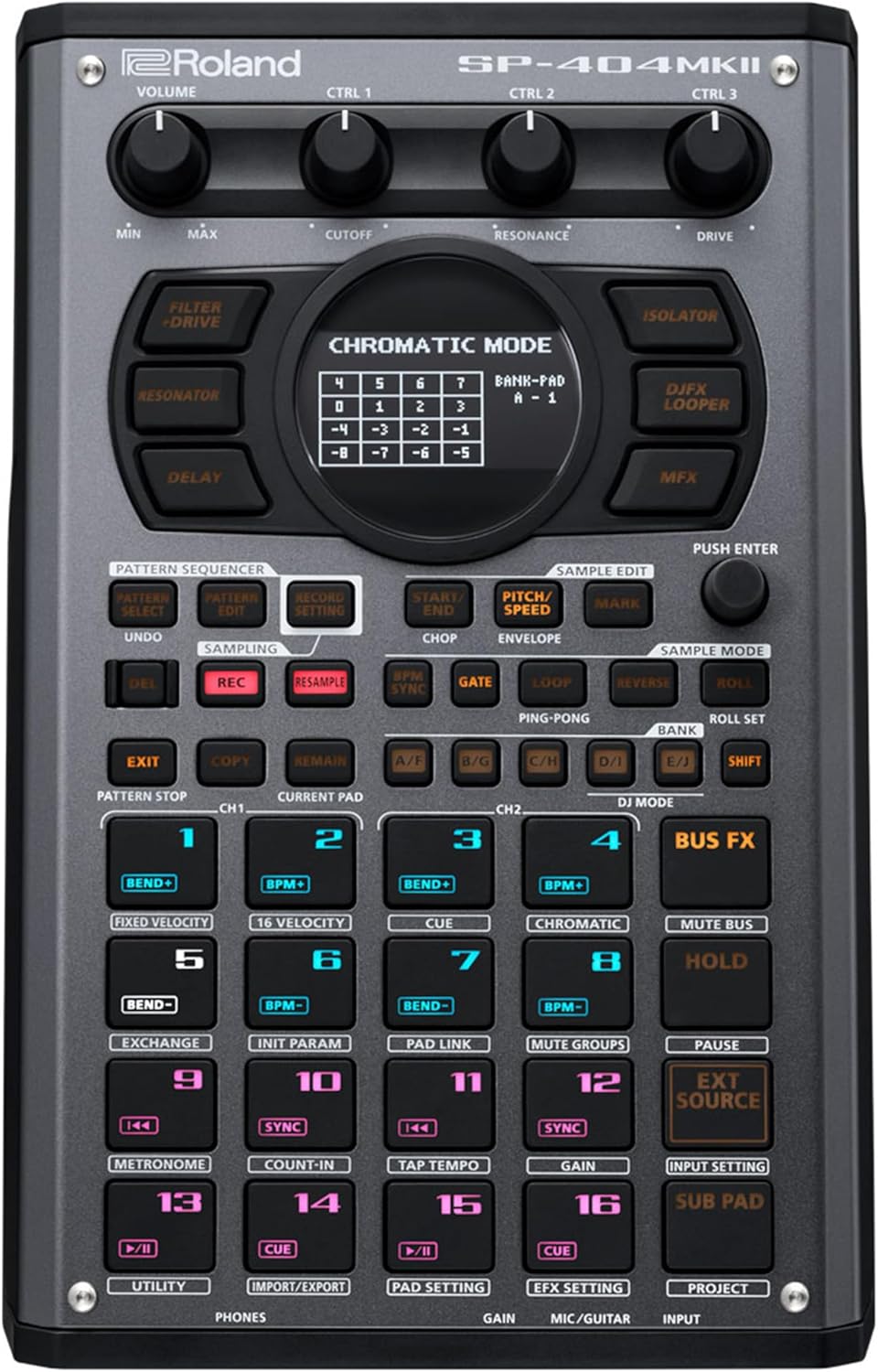 Roland SP-404MKII Sampler & Effector Bundle