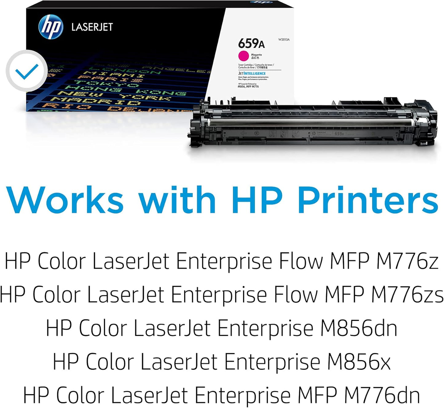 HP W2013A 659A Magenta Toner Cartridge LaserJet M856