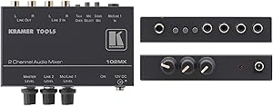 Kramer Electronics 102MX 2-Channel Audio Mixer — main product image