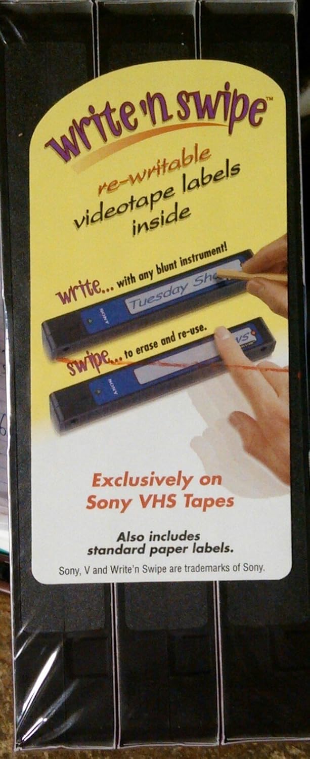 Sony LYSB00S29ZPI8-ELECTRNCS T-160 VL/WA Video Cassette 3-Pack