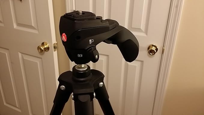 Manfrotto MKC3-H01 Compact Photo-Movie Tripod Kit