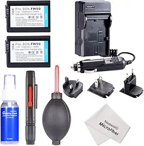 Neewer 90083986 FW50 Camera Battery Charger Kit — main product image