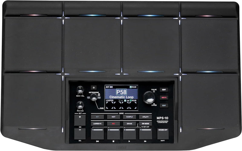 Korg MPS10 Electronic Drum Pad Black — main product image