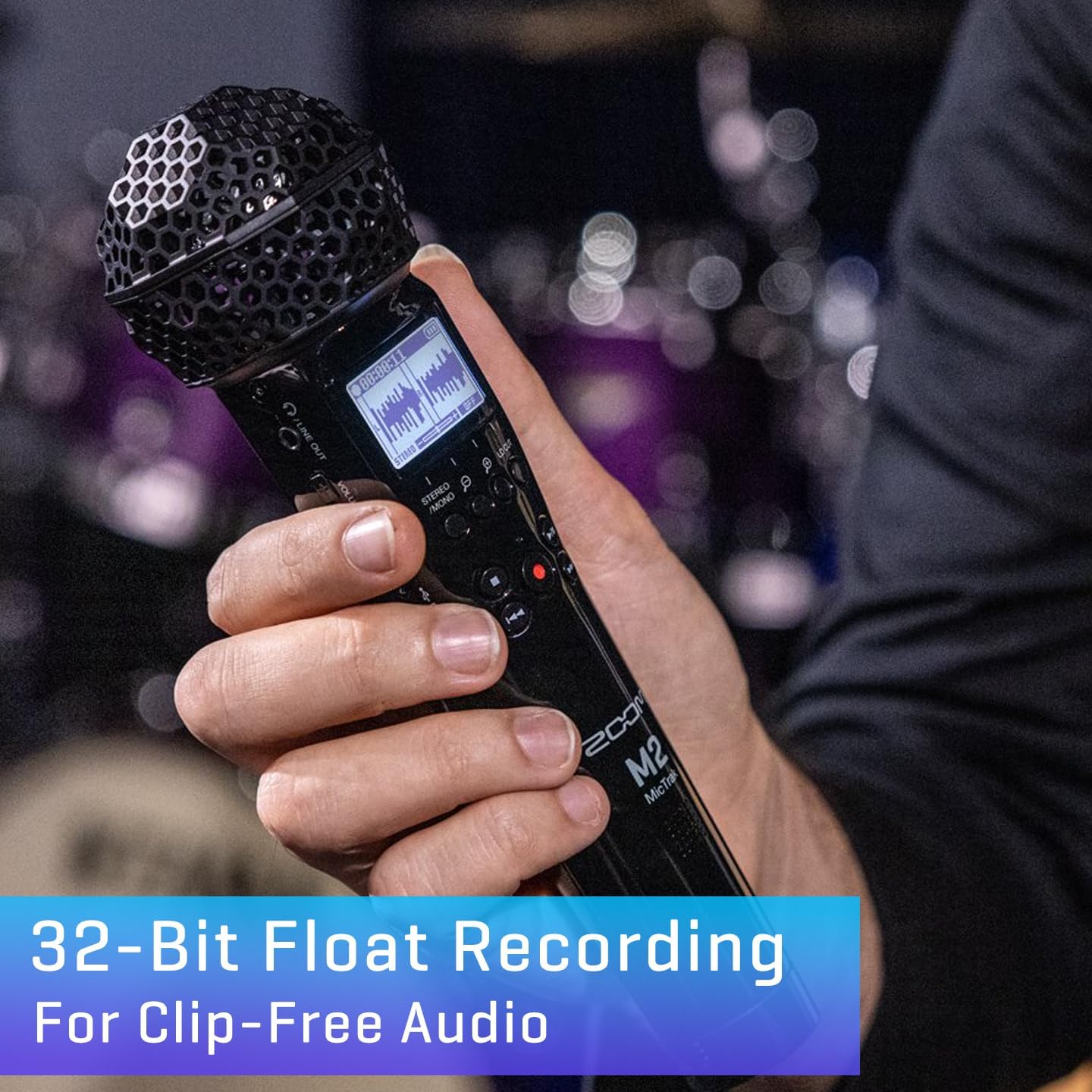 Zoom M2 MicTrak Stereo Recorder - 32-Bit Float