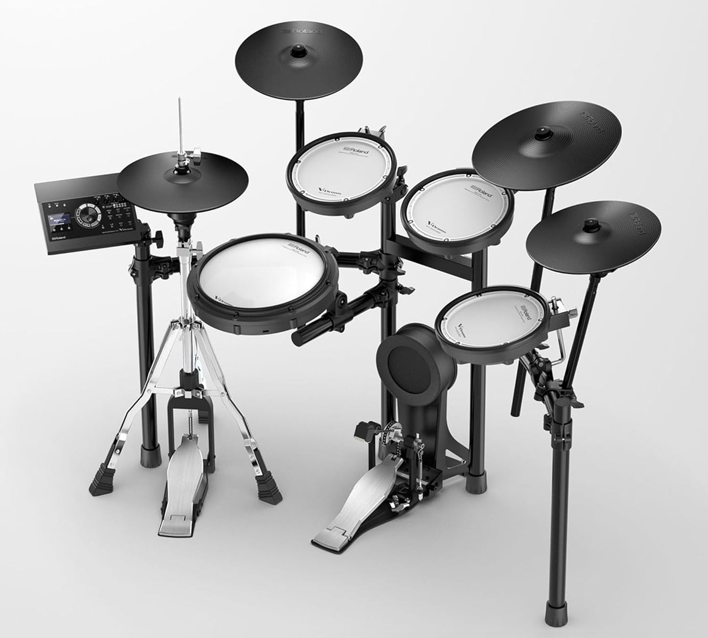 Roland AUS-TD-17KVX2 V-Drums Electronic Drum Set Bundle