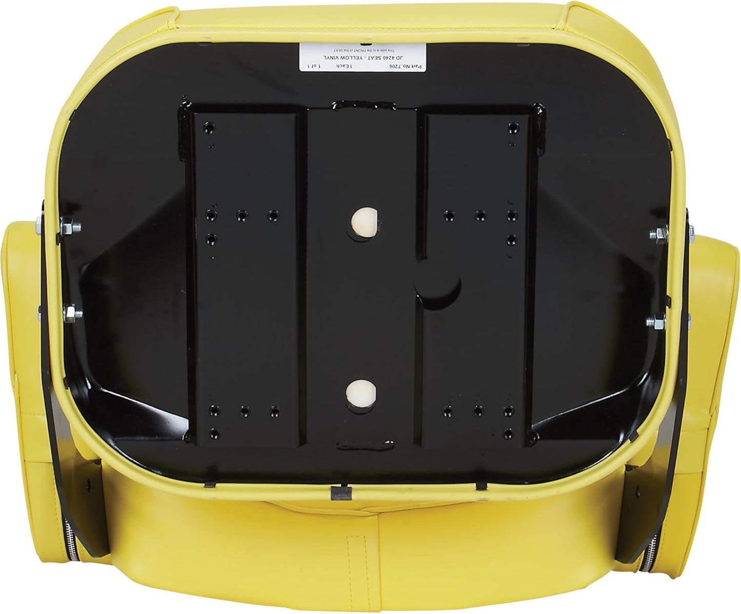 K&M SD Seat Assembly Yellow John Deere Replacement