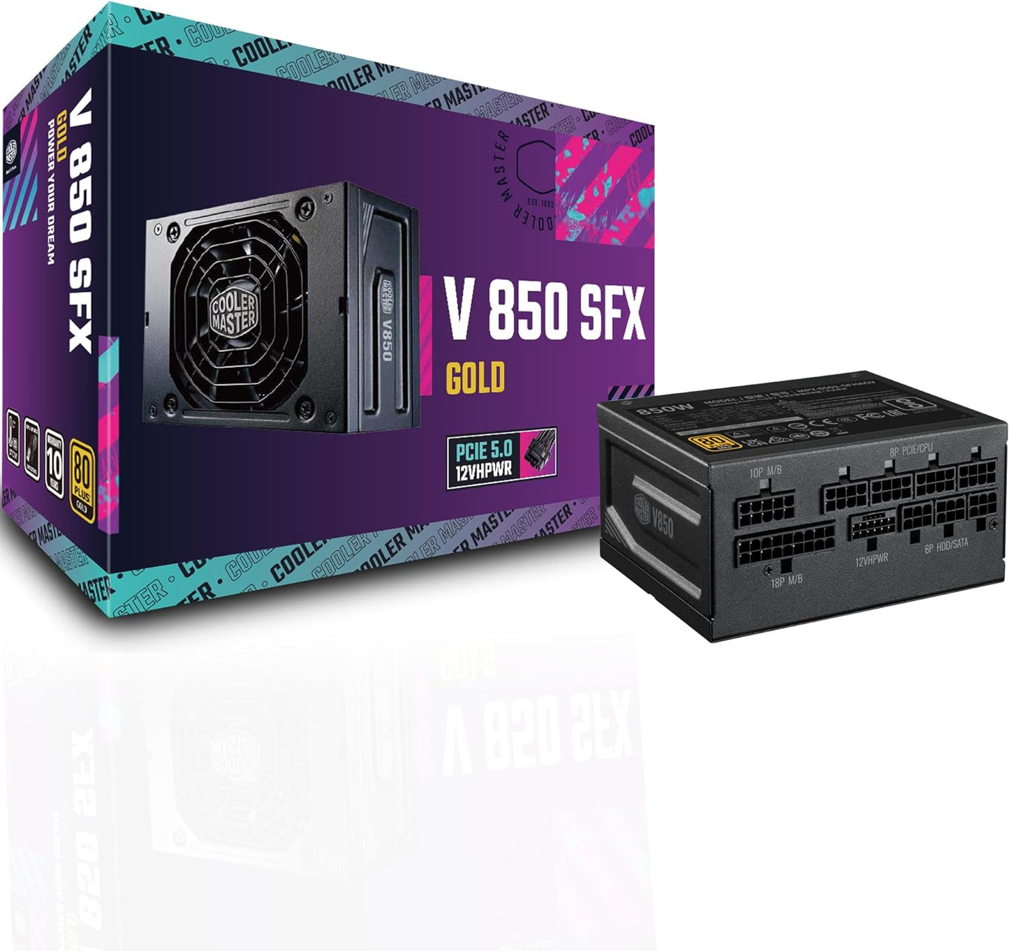 Cooler Master MPY-8501-SFHAGV-3U1 V850 SFX Gold 850W Power Supply