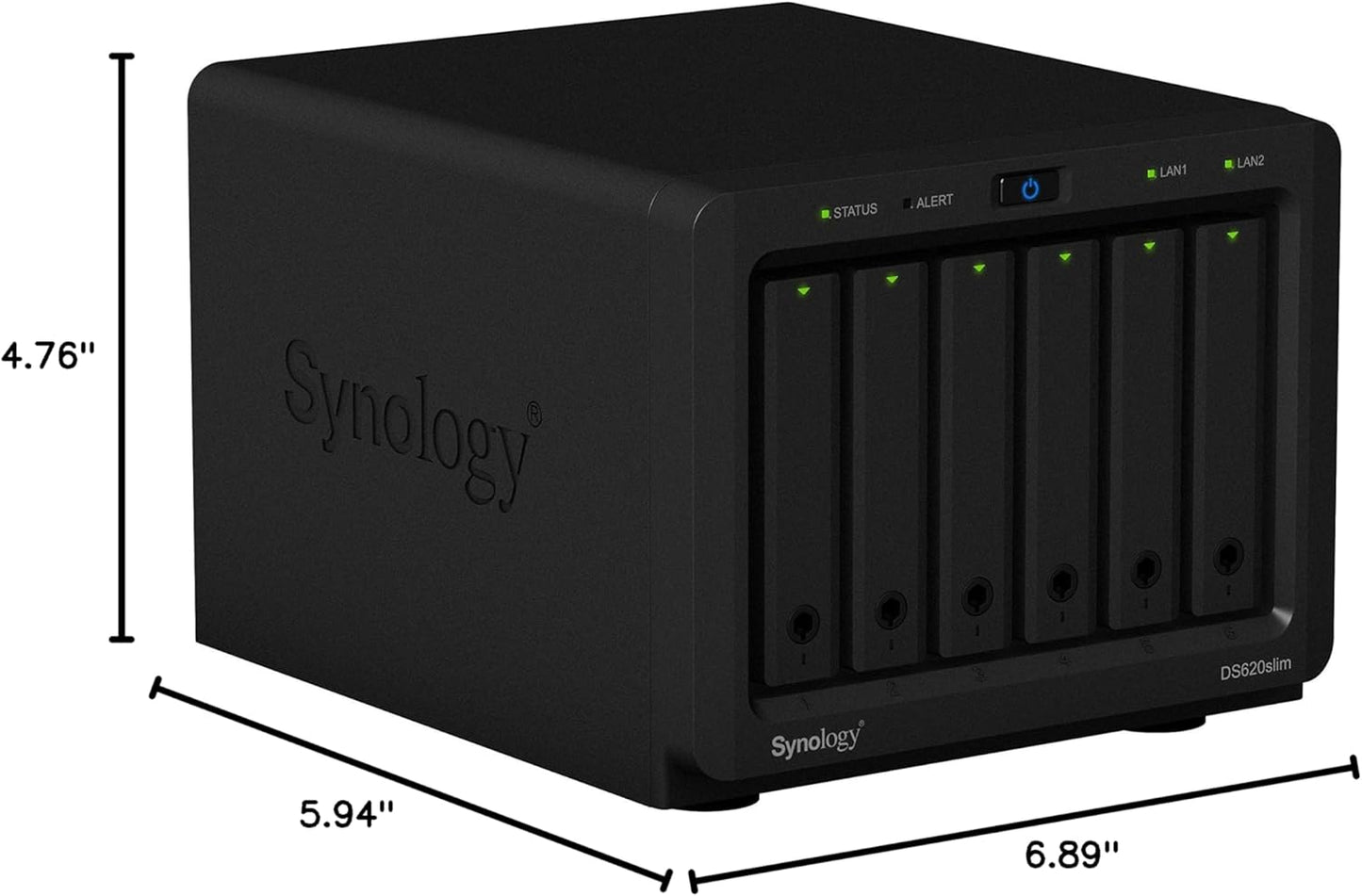 Synology DS620slim 6-Bay Compact NAS Diskless