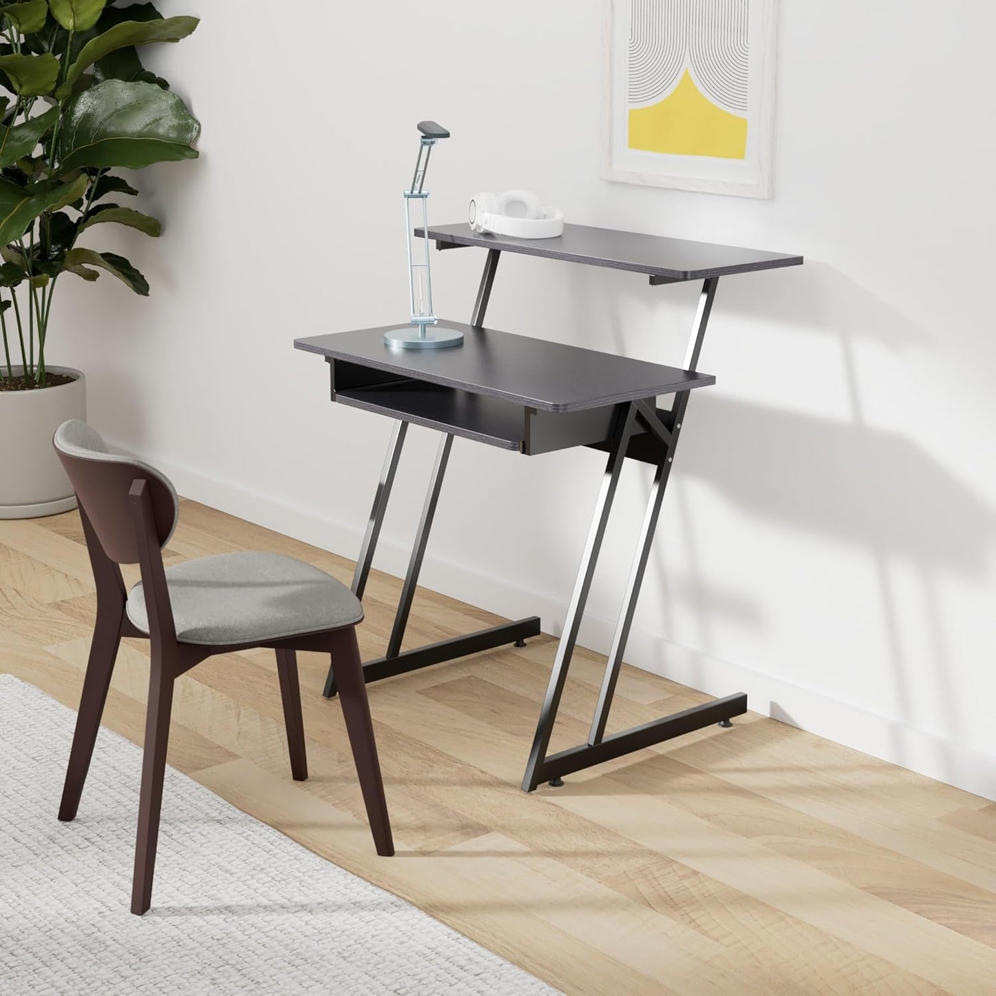 Monoprice 625919 Recording Desk Keyboard Tray Workstation