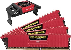 Corsair CMK32GX4M4B3866C18R 32GB DDR4 3866MHz Red Memory — main product image