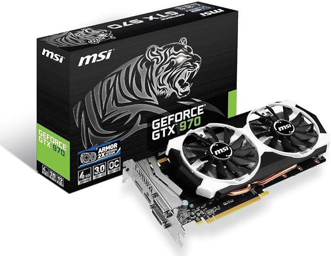 MSI GTX 970 4GD5T OC GeForce 4GB Graphics Card — main product image