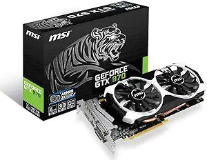 MSI GTX 970 4GD5T OC Armor 2X GeForce Graphics Card — main product image