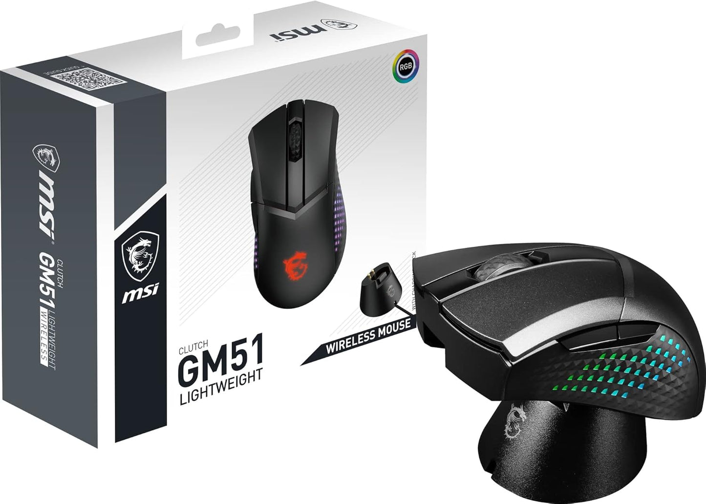 MSI Clutch GM51: Lightweight Wireless Gaming Mouse