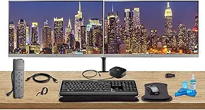 HP ASIHL52 Home Office Dual Monitor Bundle with USB-C Dock — main product image