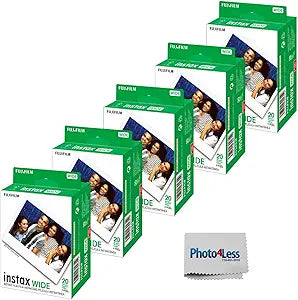 Fujifilm Instax Wide Twin Pack 100 Sheets Instant Film