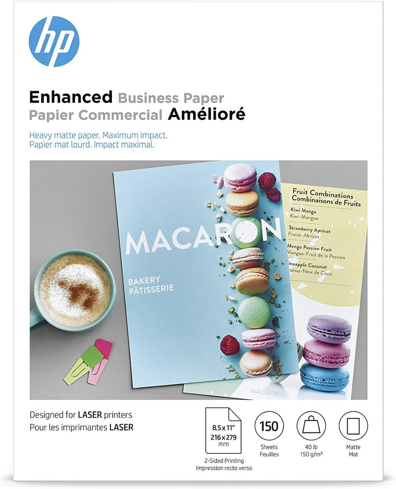 HP Q6593A Enhanced Business Matte Paper 8.5x11 — main product image