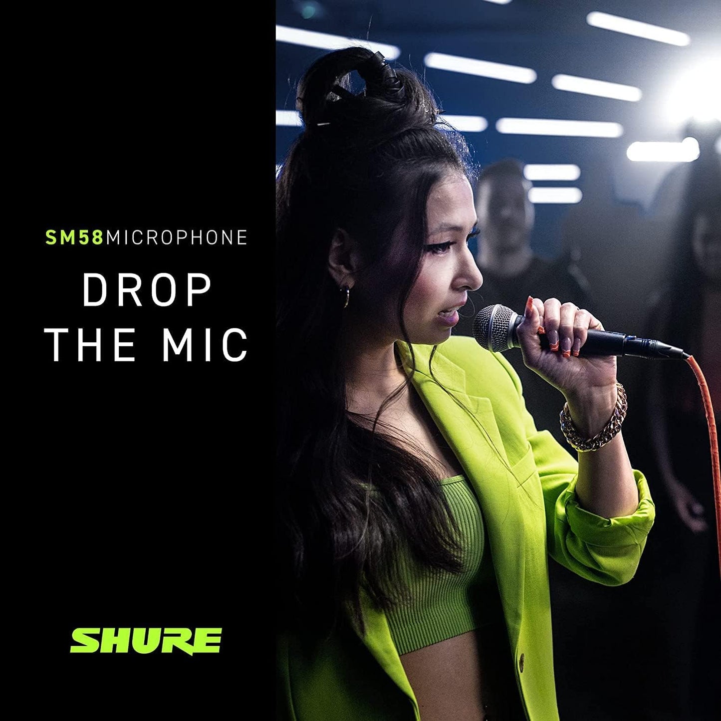 Shure SM58LC Vocal Microphone Dynamic Cardioid XLR