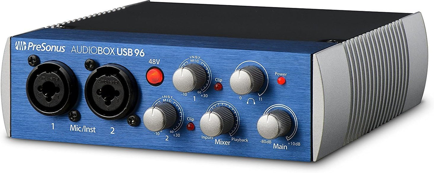 PreSonus AudioBox 96 USB Interface Studio One Artist Bundle