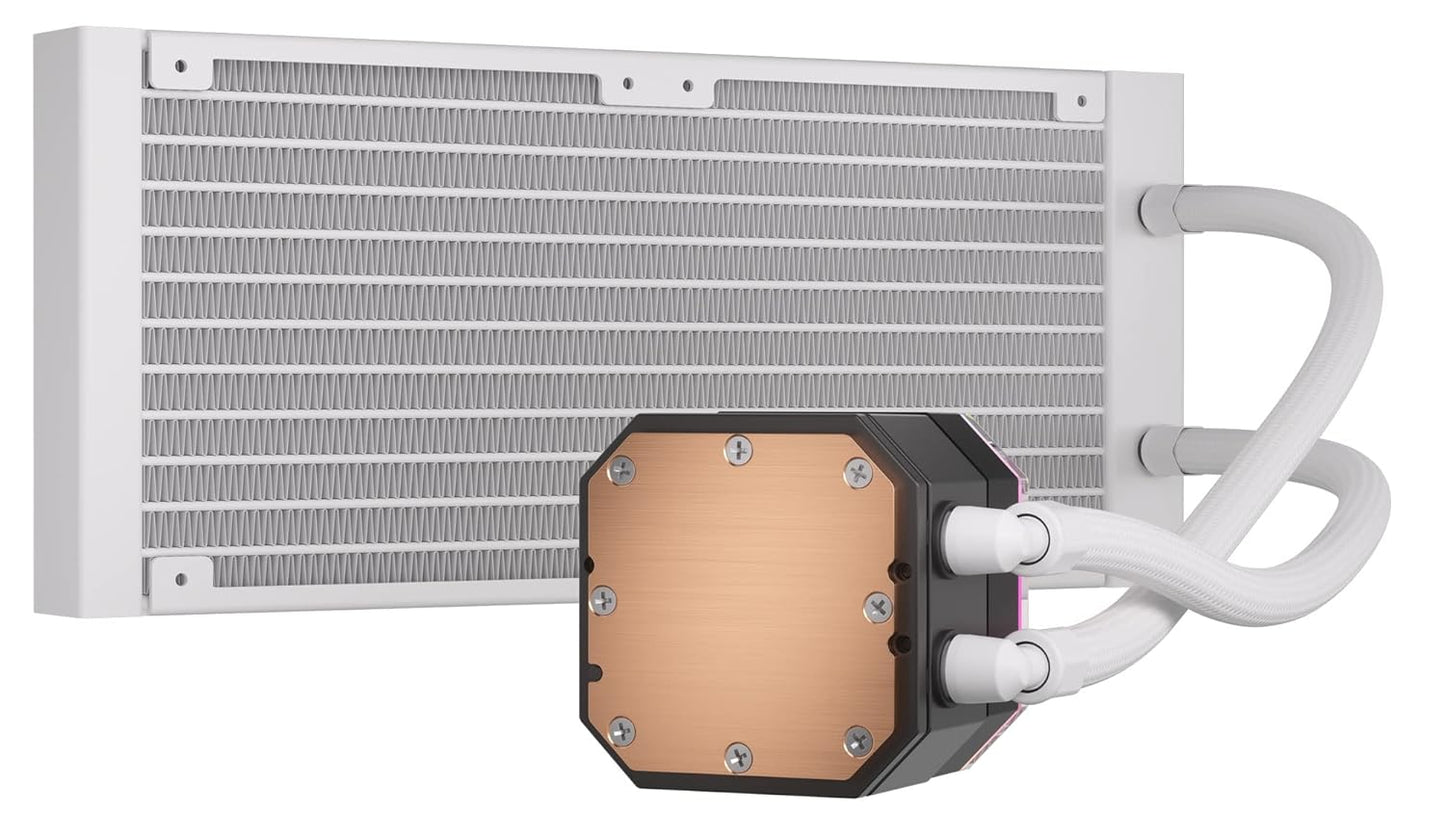 Corsair iCUE H100i Elite CAPELLIX XT 240mm Liquid CPU Cooler White