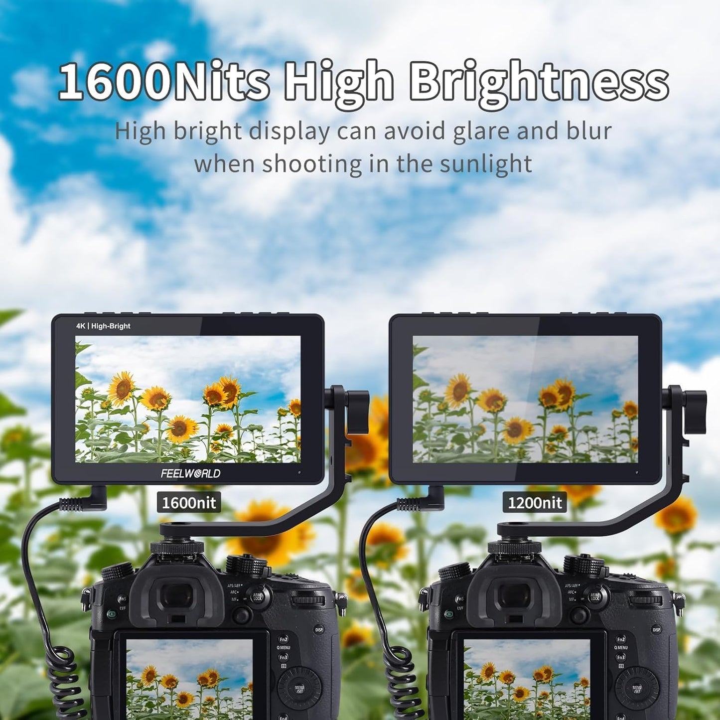 FEELWORLD F6 PRO 5.5" 1600nit Touchscreen Monitor