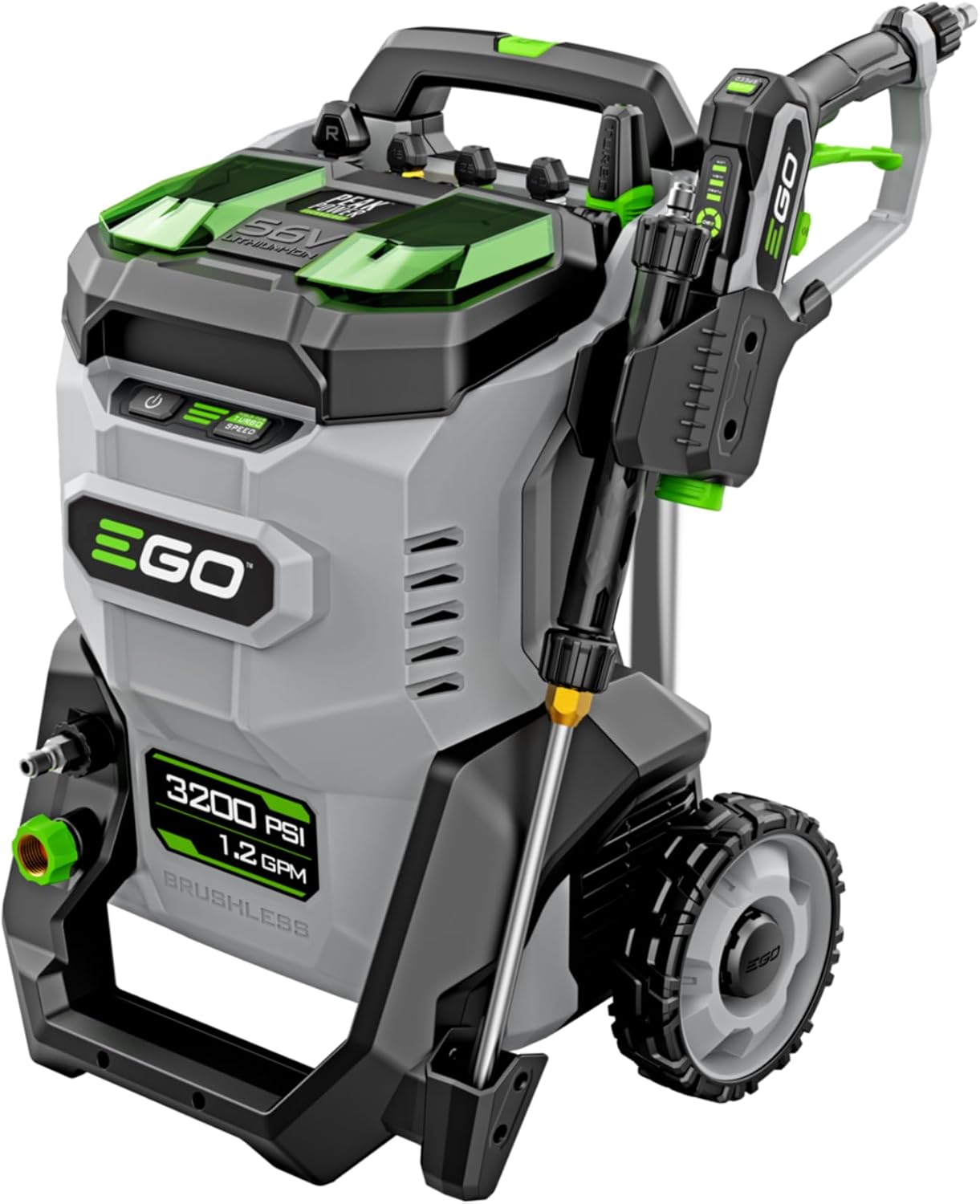 EGO POWER+ Electric Pressure Washer, 3200 PSI Power Washer, Battery and Charger Not Included - HPW3200