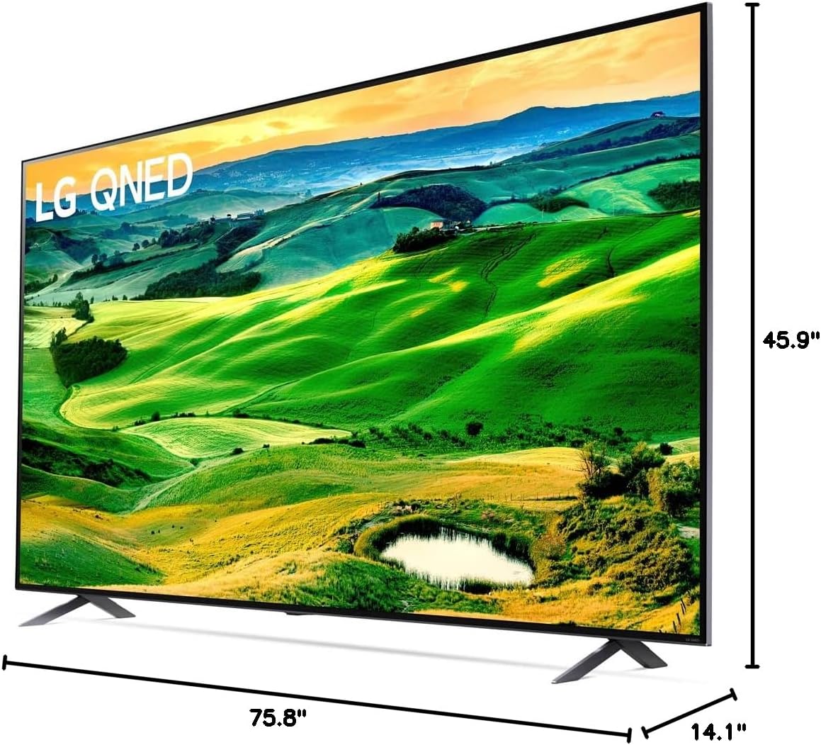 LG E90LG86QNED80UQA 86-Inch QNED TV & Soundbar Bundle