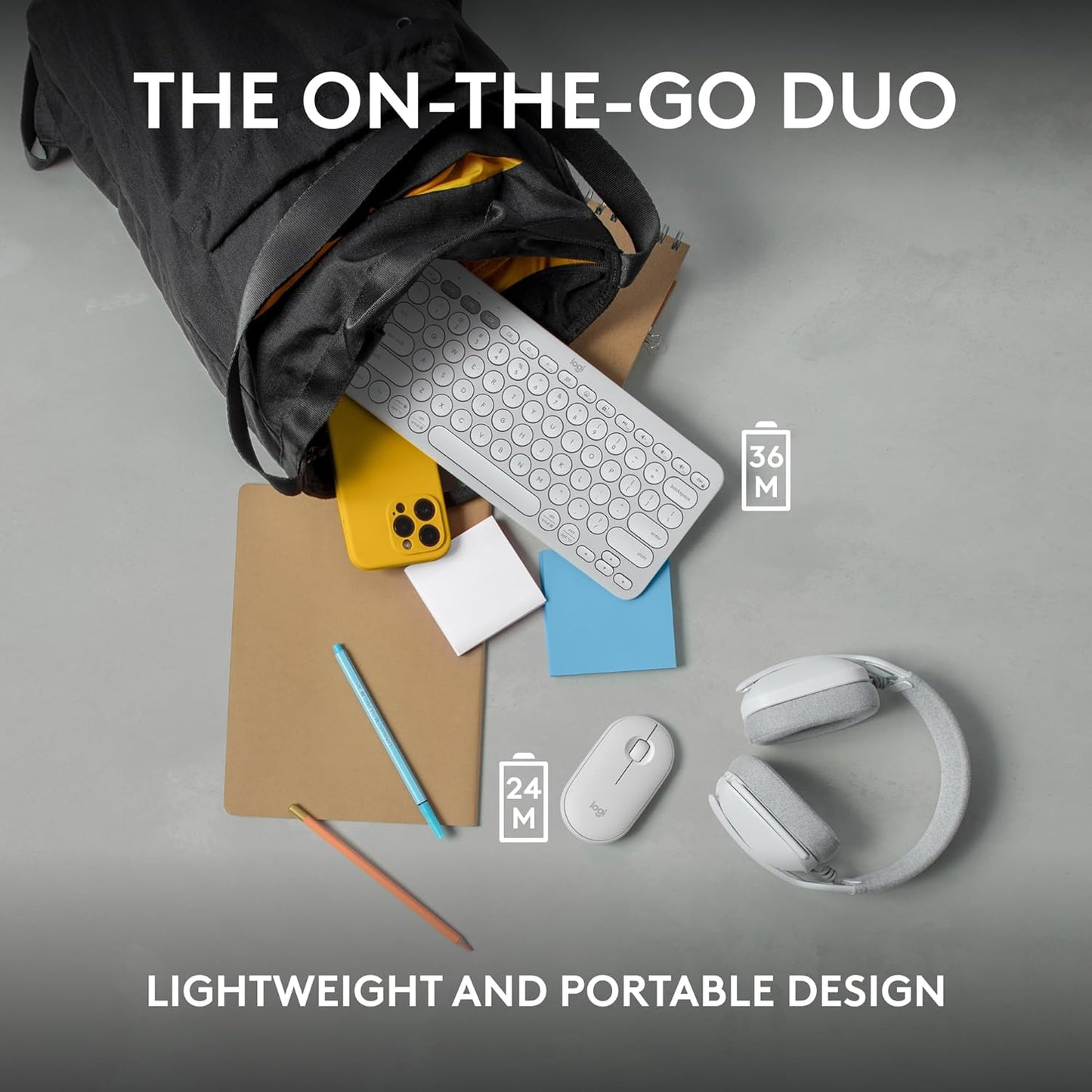 Logitech 920-012198 Pebble 2 Combo - Tonal White