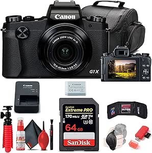 Canon PowerShot G1 X Mark III Digital Camera Renewed