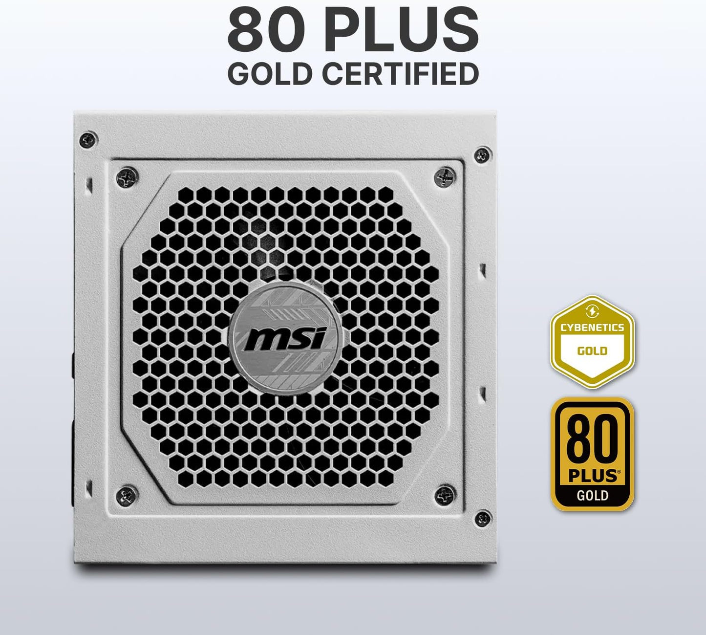 MSI MAGA850GLPCIE5WT A850GL PCIE5 White 850W PSU