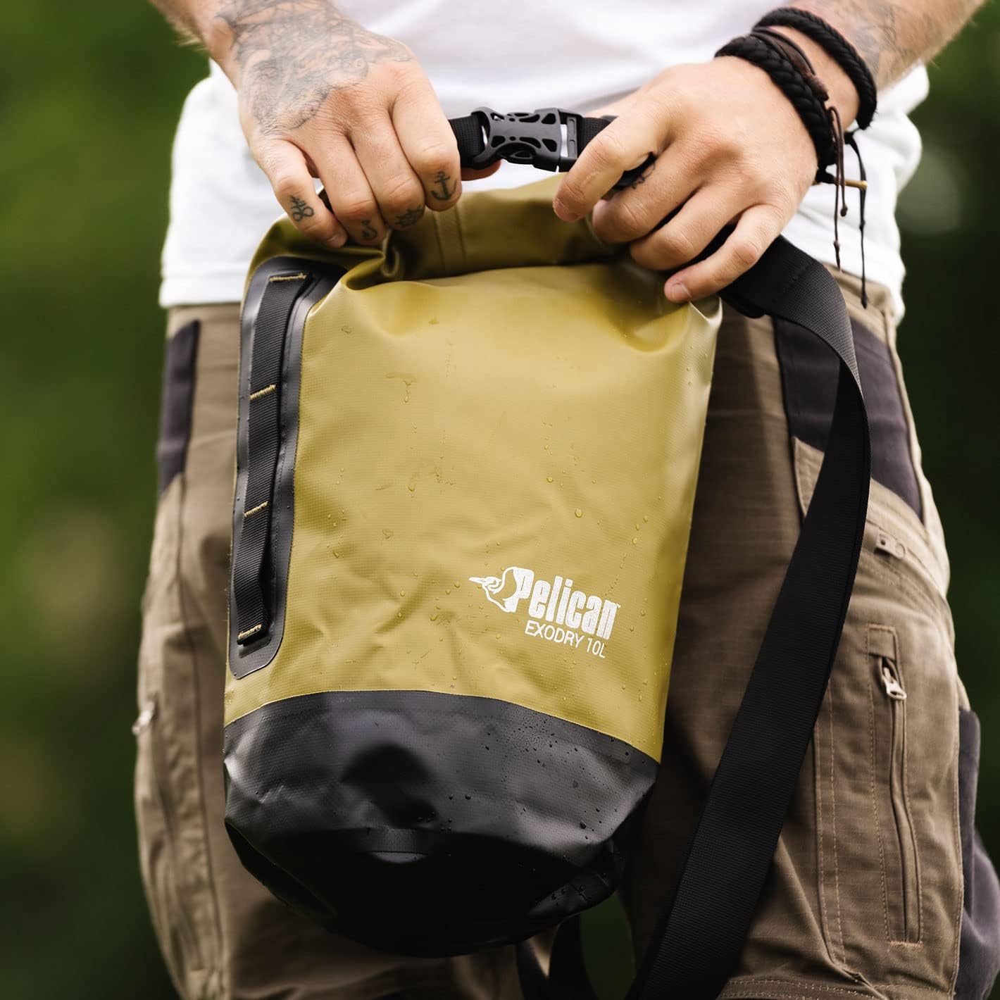 Pelican Exodry Waterproof Dry Bag: 10L Roll-Top Sack