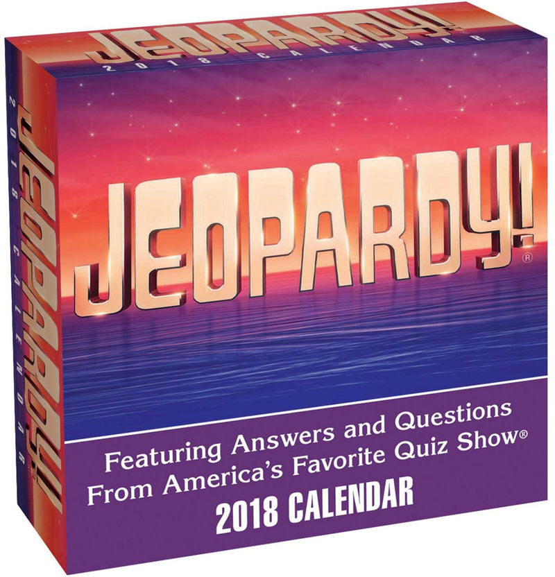 Sony Jeopardy! 2018 Trivia Day-to-Day Calendar — main product image