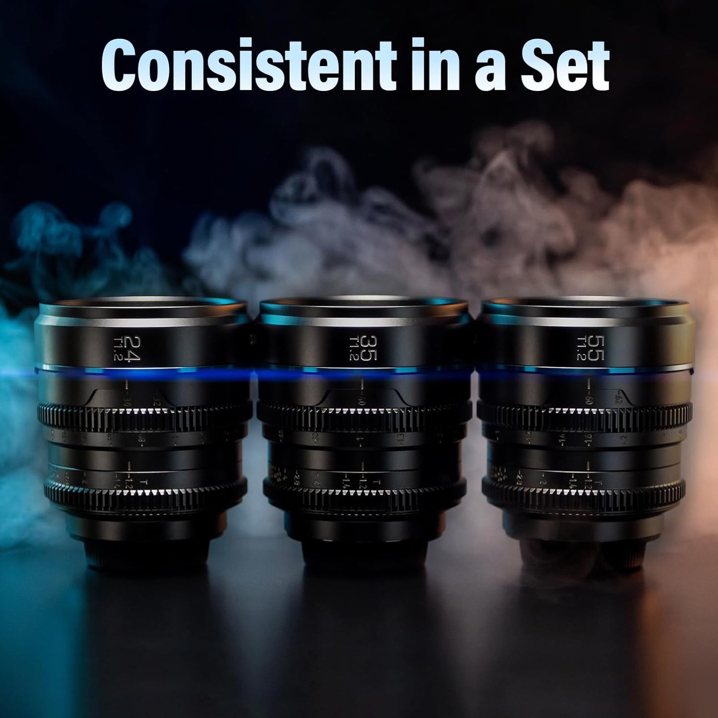 Sirui SP-231456 Night Walker T1.2 Cine Lens Set E-Mount