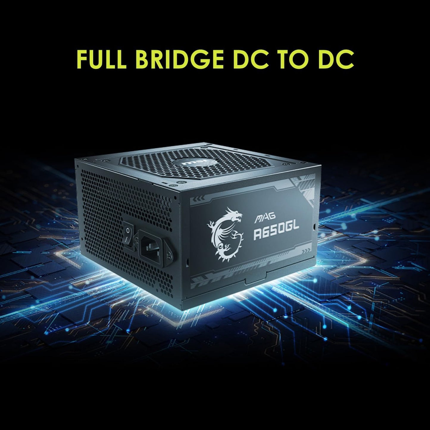 MSI MAG A650GL 650W 80+ Gold PSU