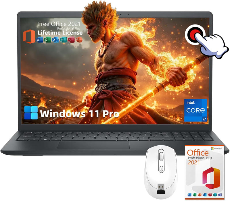 Dell Inspiron Touchscreen i7 Laptop Bundle — main product image