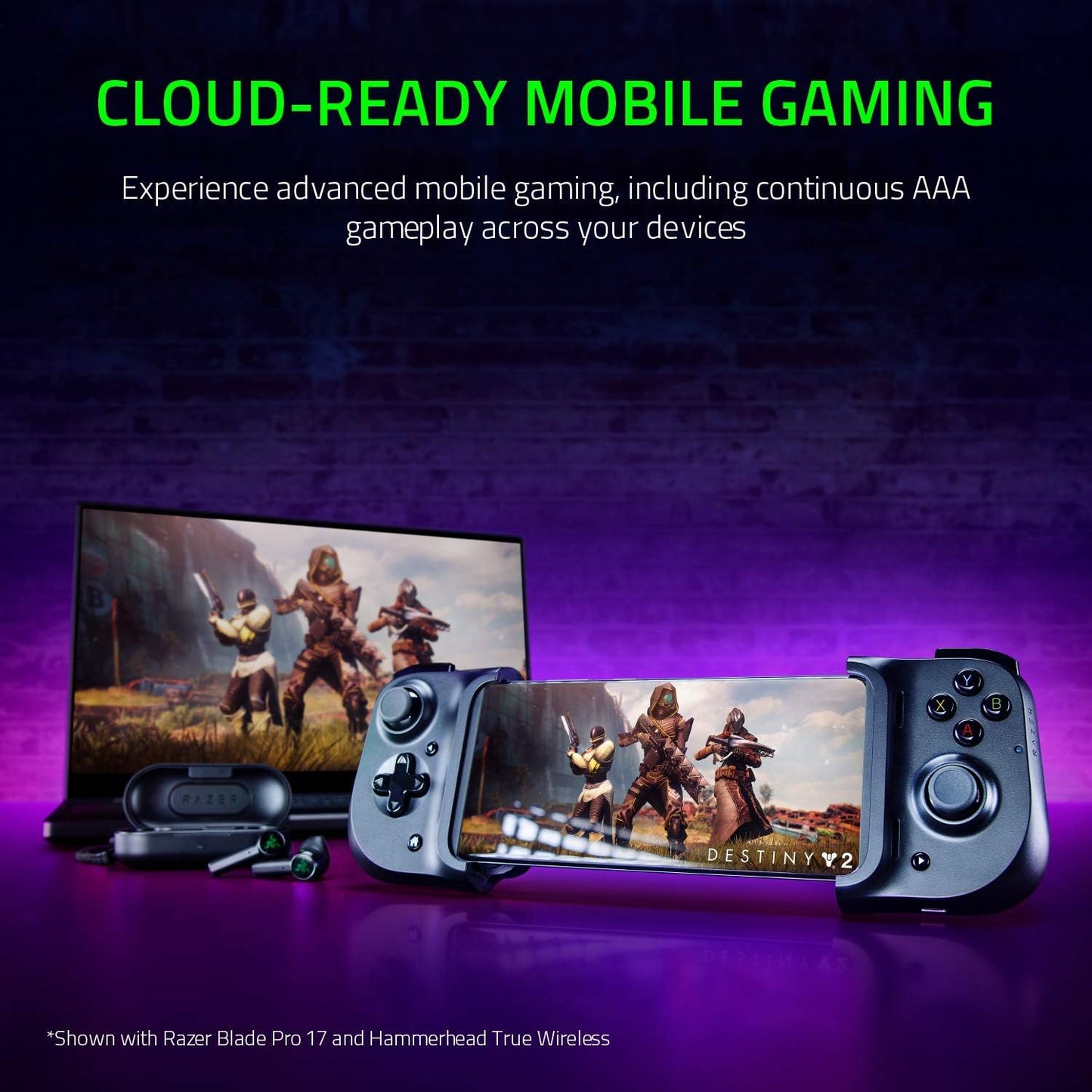 Razer Kishi Mobile Type C Android Game Controller Renewed