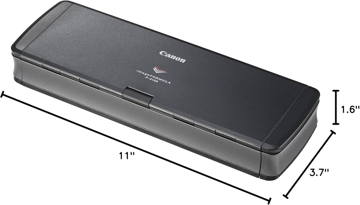 Canon P-215II Mobile Document Scanner - Compact & Fast