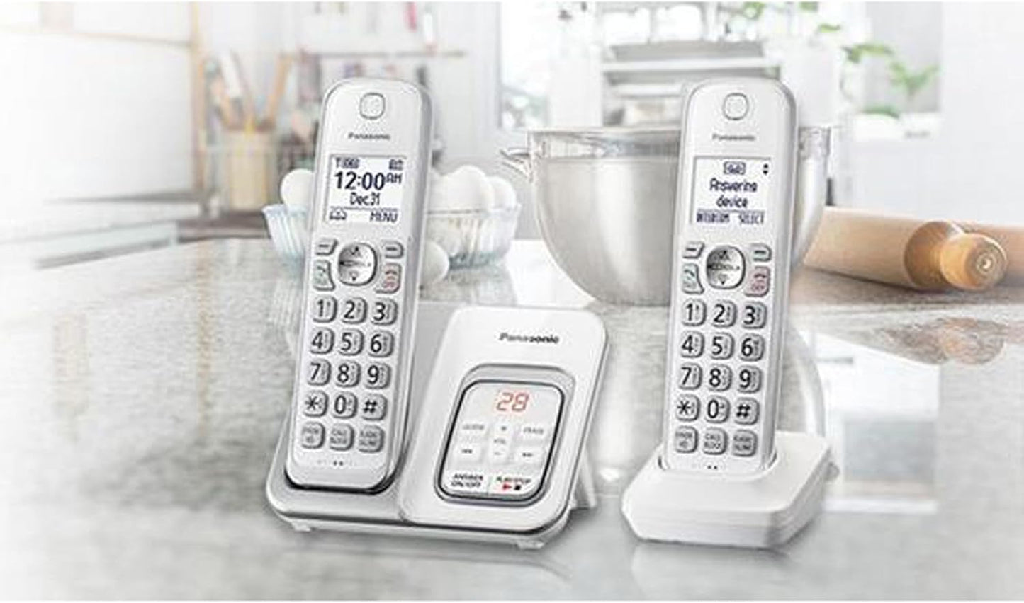 Panasonic KX-TGD532W DECT 6.0 Cordless Phone System