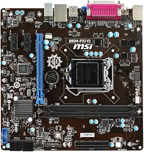 MSI B85M-P33 V2 Micro ATX LGA 1150 Motherboard