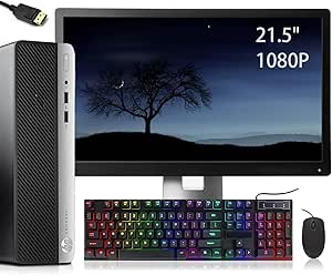 HP ProDesk 400 G5 SFF Desktop PC Bundle