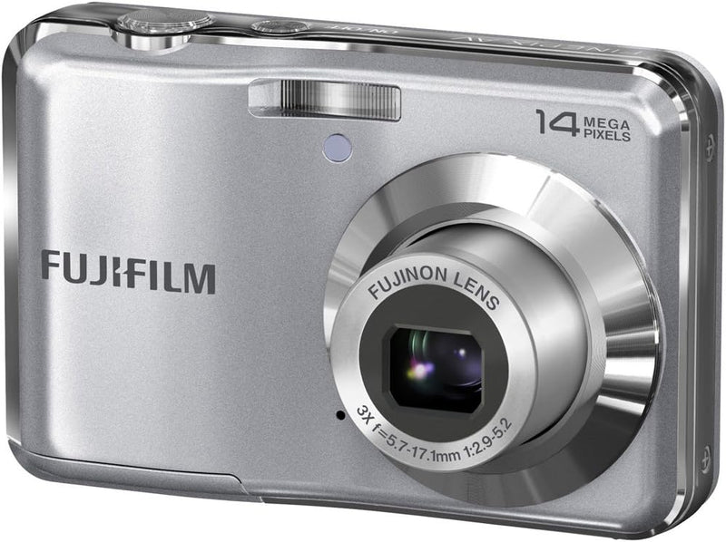 Fujifilm AV200 FinePix 14MP Digital Camera 3x Zoom (Silver) — main product image