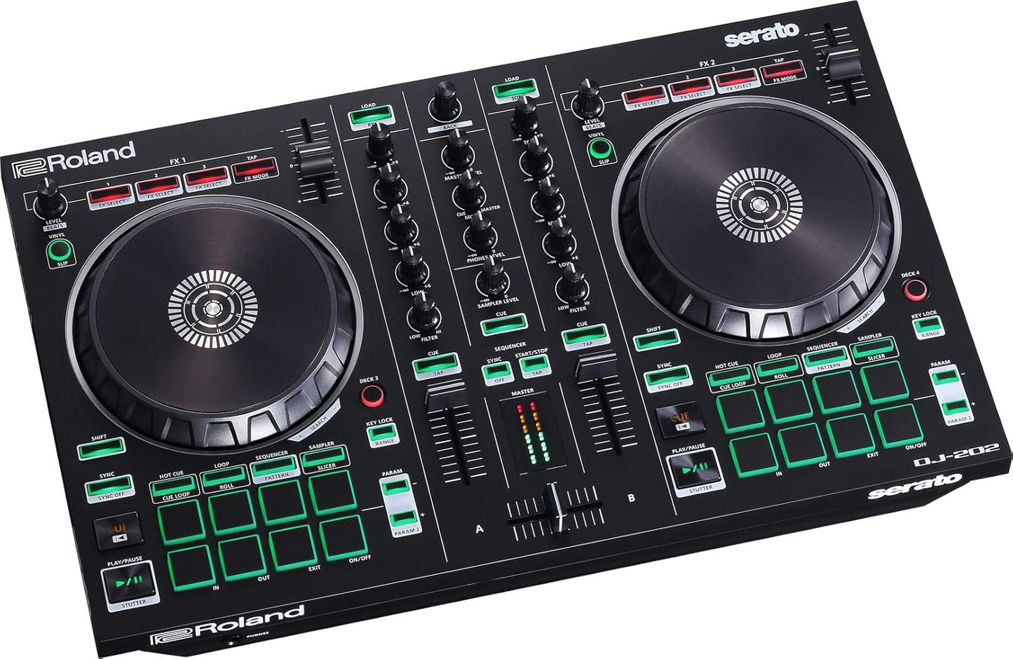 Roland AUS-DJ-202-COMBO-DLX DJ Controller Bundle
