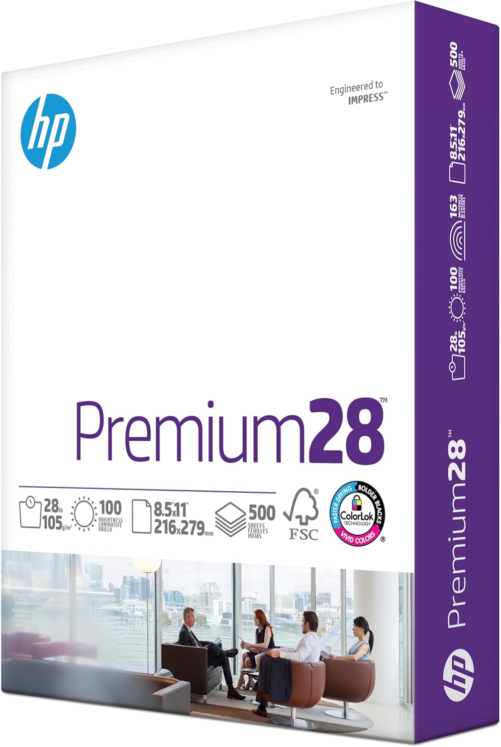 HP 205200 Premium Printer Paper 28lb 8.5x11