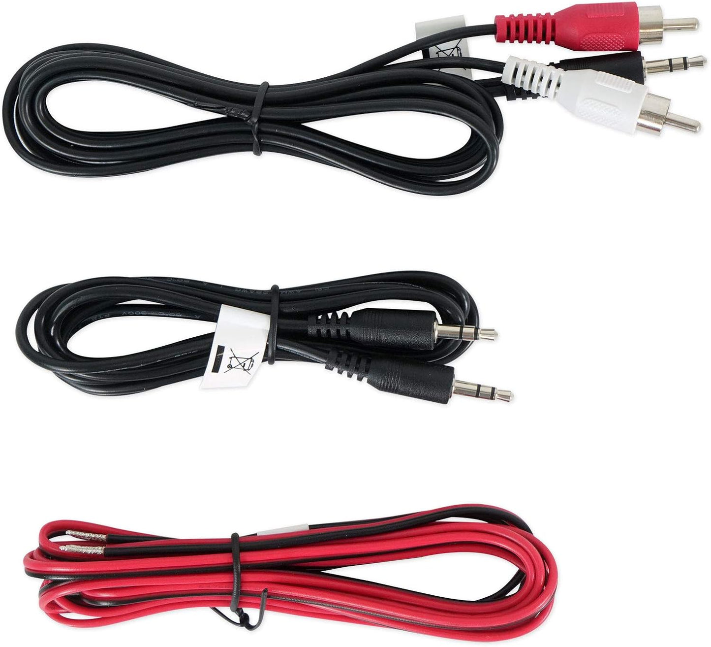 Mackie CR3-X Rockville RCM03 Pro Studio Monitor Speaker Bundle