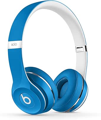 Apple Beats Solo2 Wired On-Ear Headphones - Blue