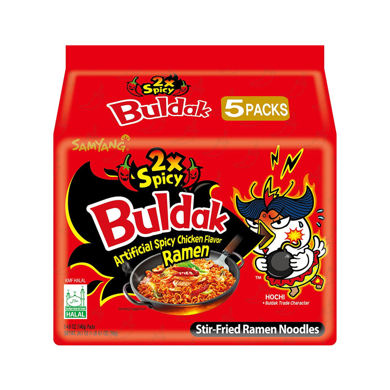 Samyang B075VM9N96 2X Buldak Hot Chicken Ramen - 5 Pack — main product image