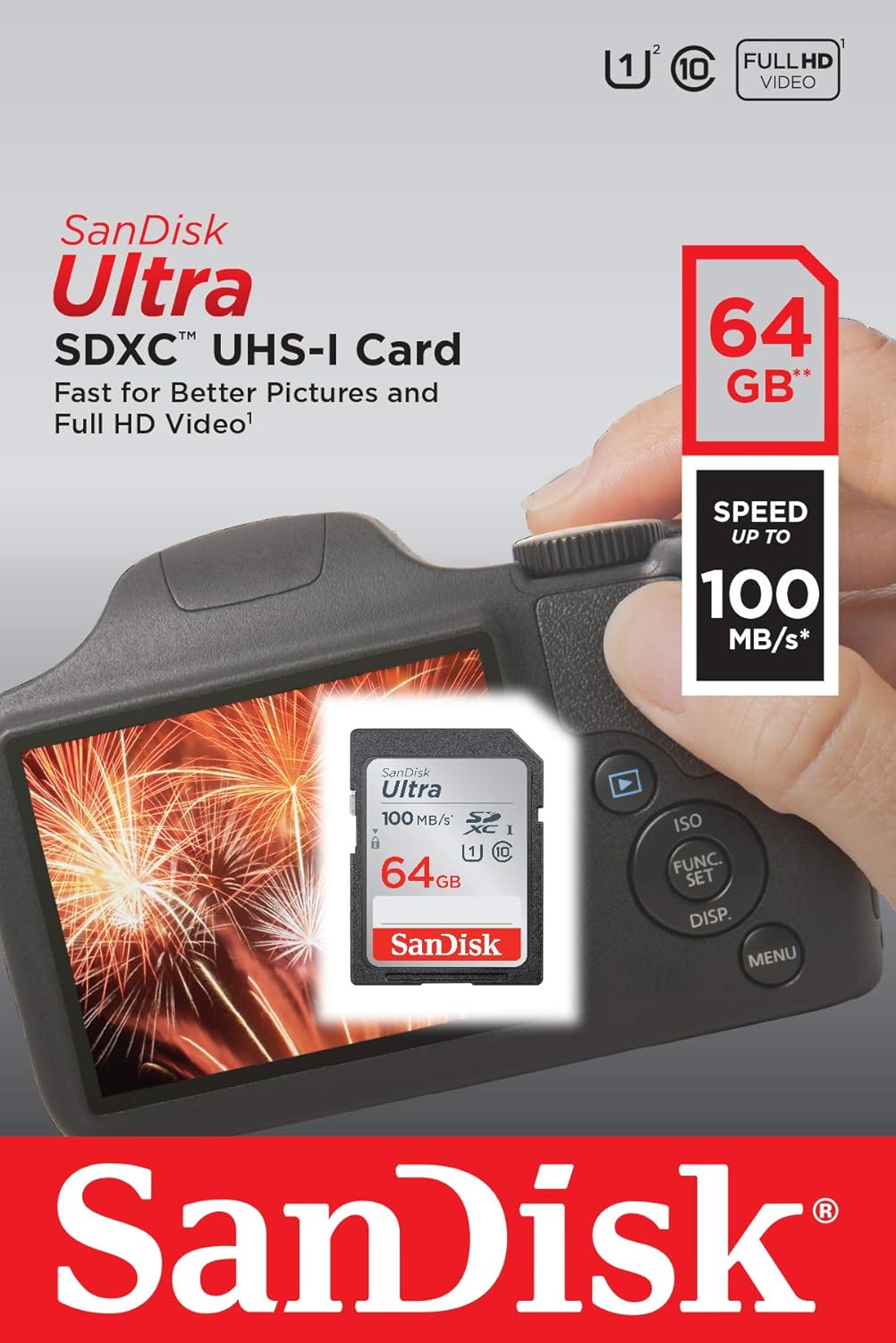SanDisk SDSDUNR-064G-GN6IN 64GB Ultra SDXC UHS-I Card