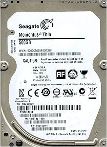 Seagate ST500LT012 Laptop Thin 500GB 2.5" Internal Hard Drive