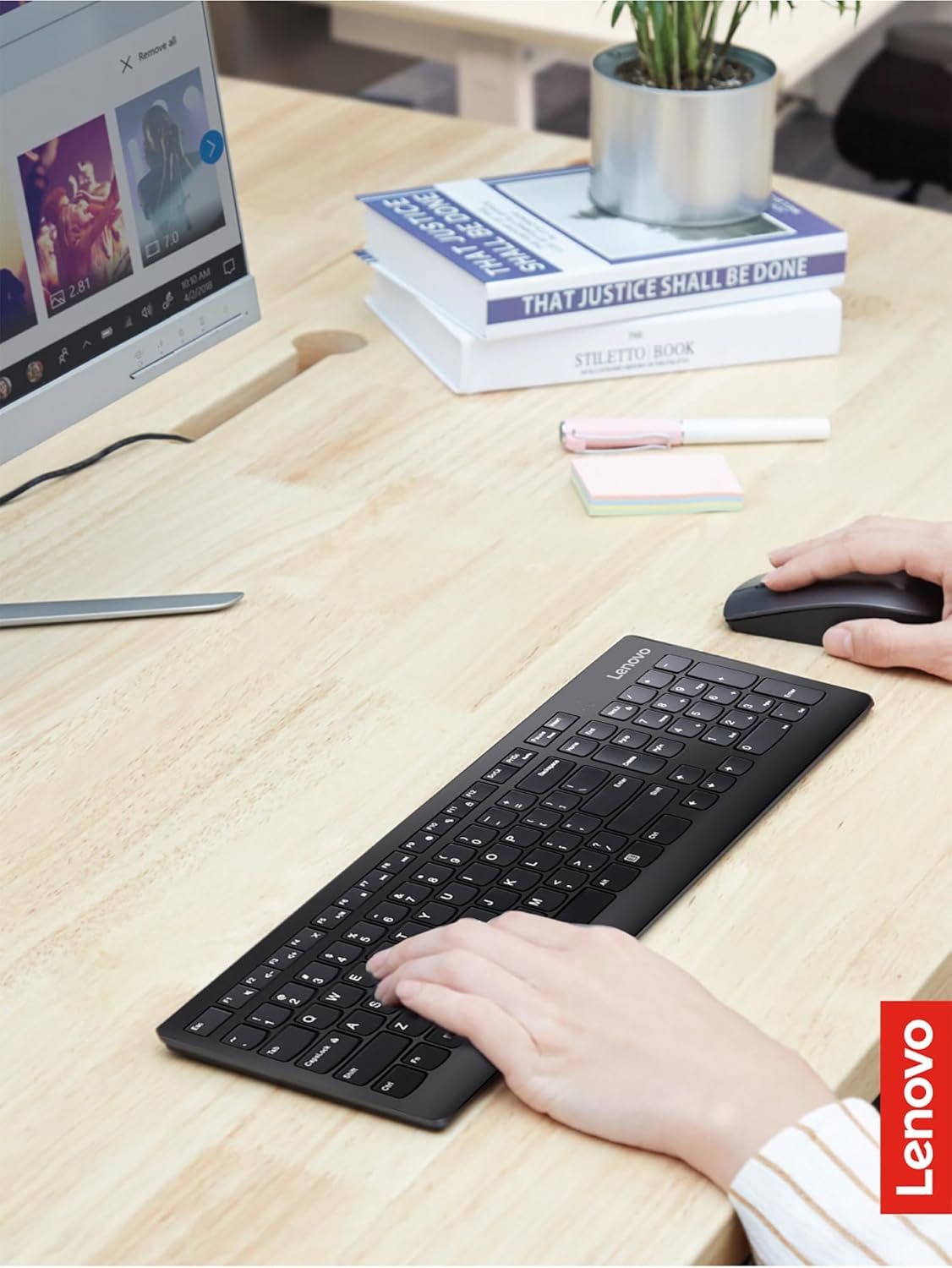 Lenovo GX30N81775 510 Wireless Keyboard and Mouse Combo